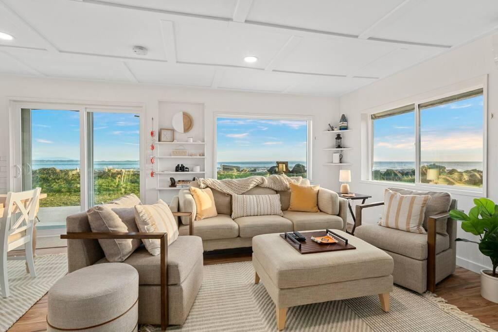 Cozy Coastal Getaway • Panoramic Ocean Views Villa Tokeland Luaran gambar